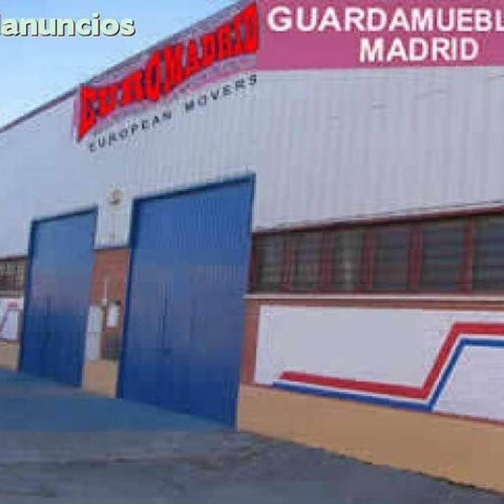 Nave industrial de guardamuebles en Madrid